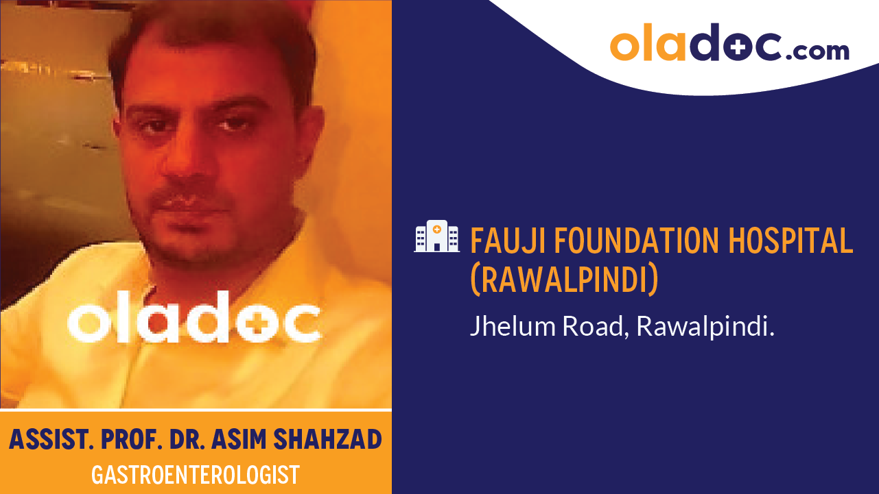 Practice locations of Dr.Asim Shahzad